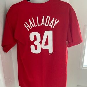NWT Vintage Phillies Halladay Shirt